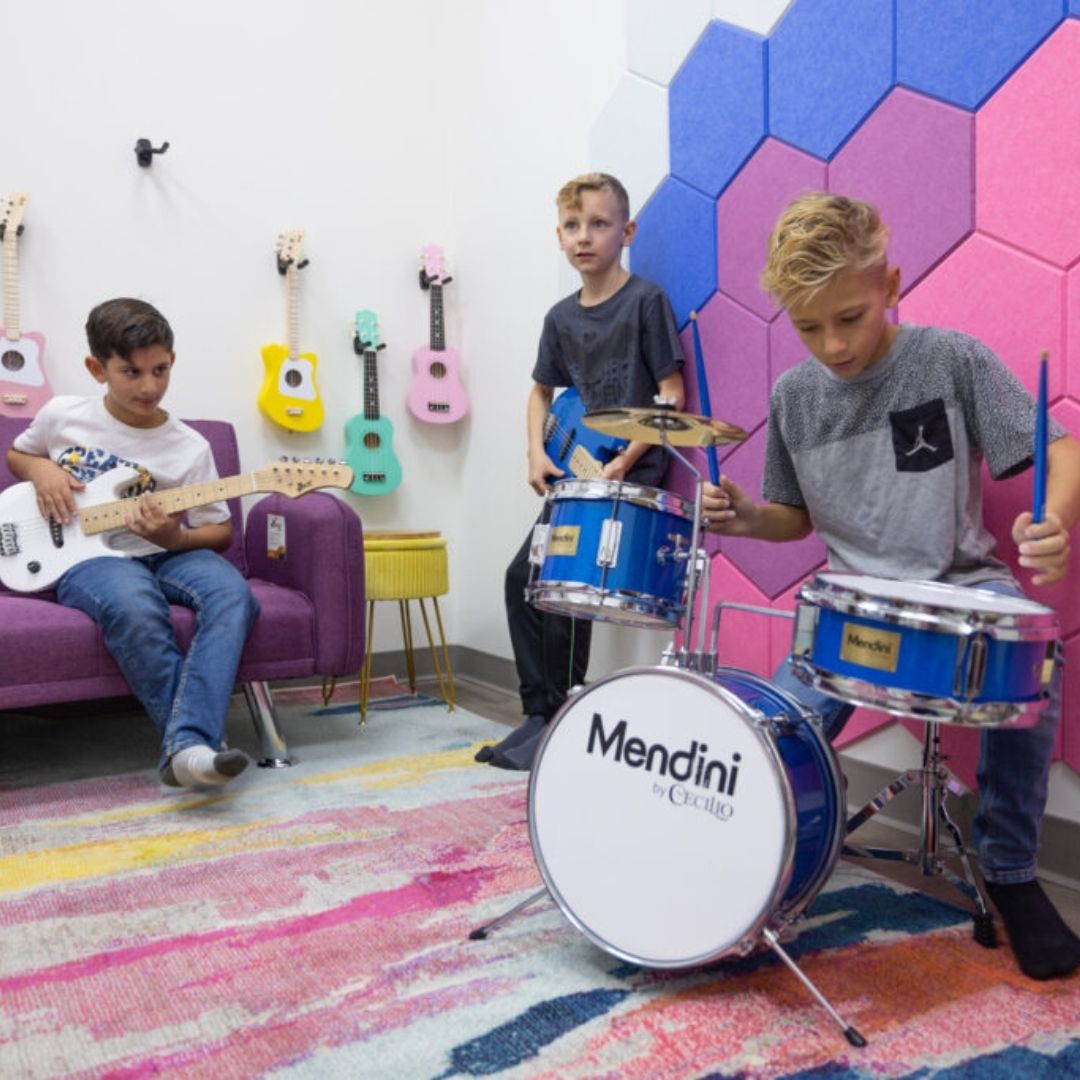 children playing instruments